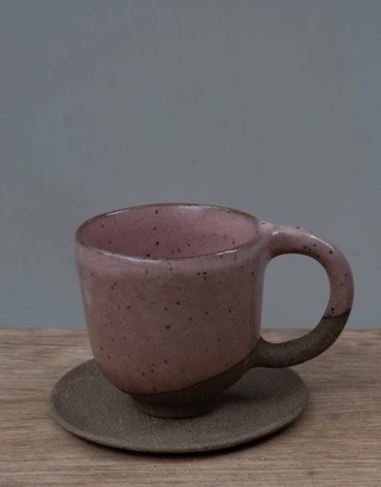 Xícara G - Rosa Bauhaus