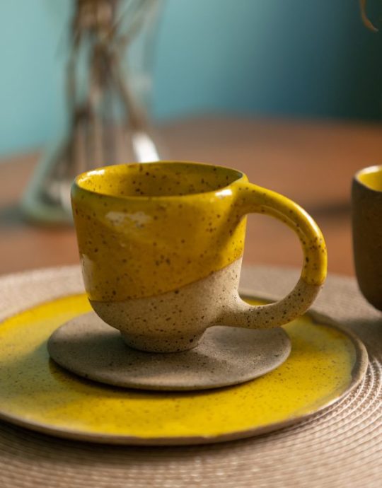 Xícara G - Amarelo Cúrcuma