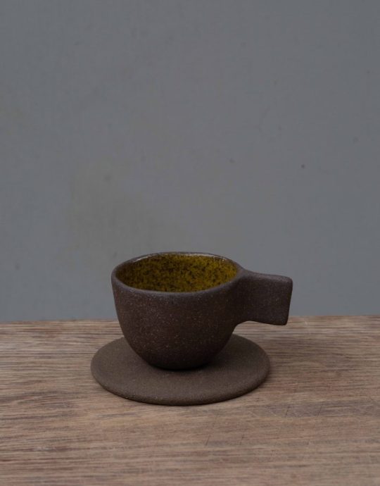 Xícara P - Amarela escura